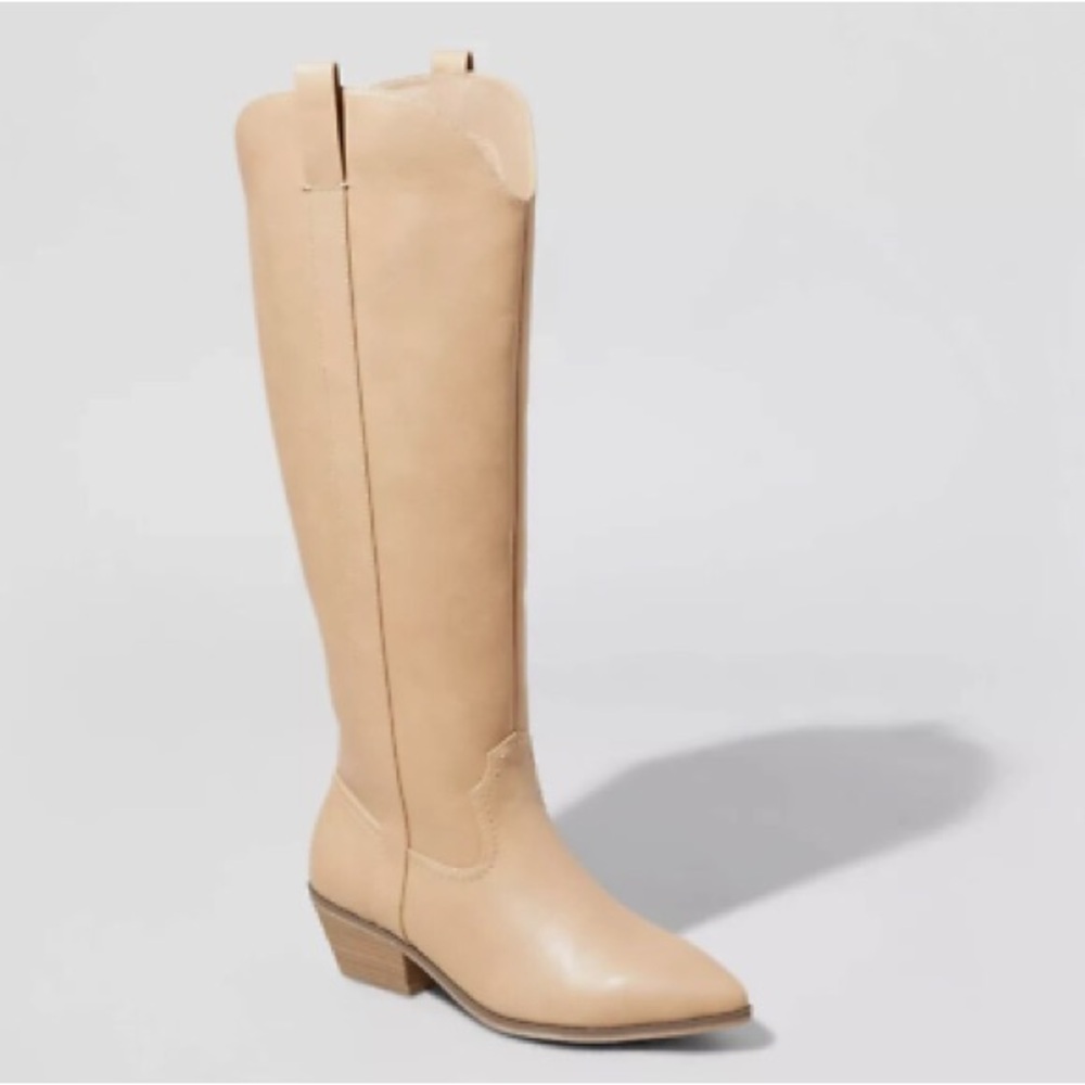 Universal Thread Tan Knee-High Boots
